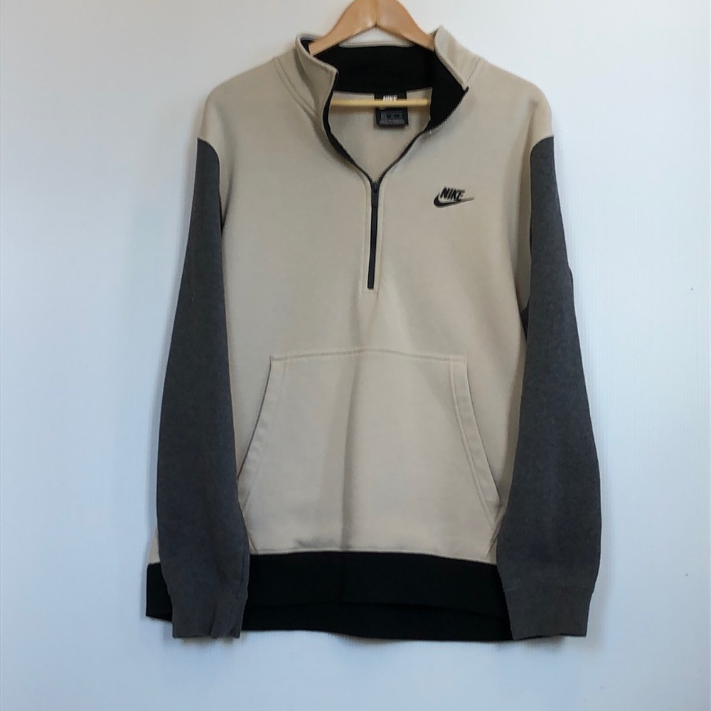 Long Sleeve Nike Multi-Colored 3/4 Zip